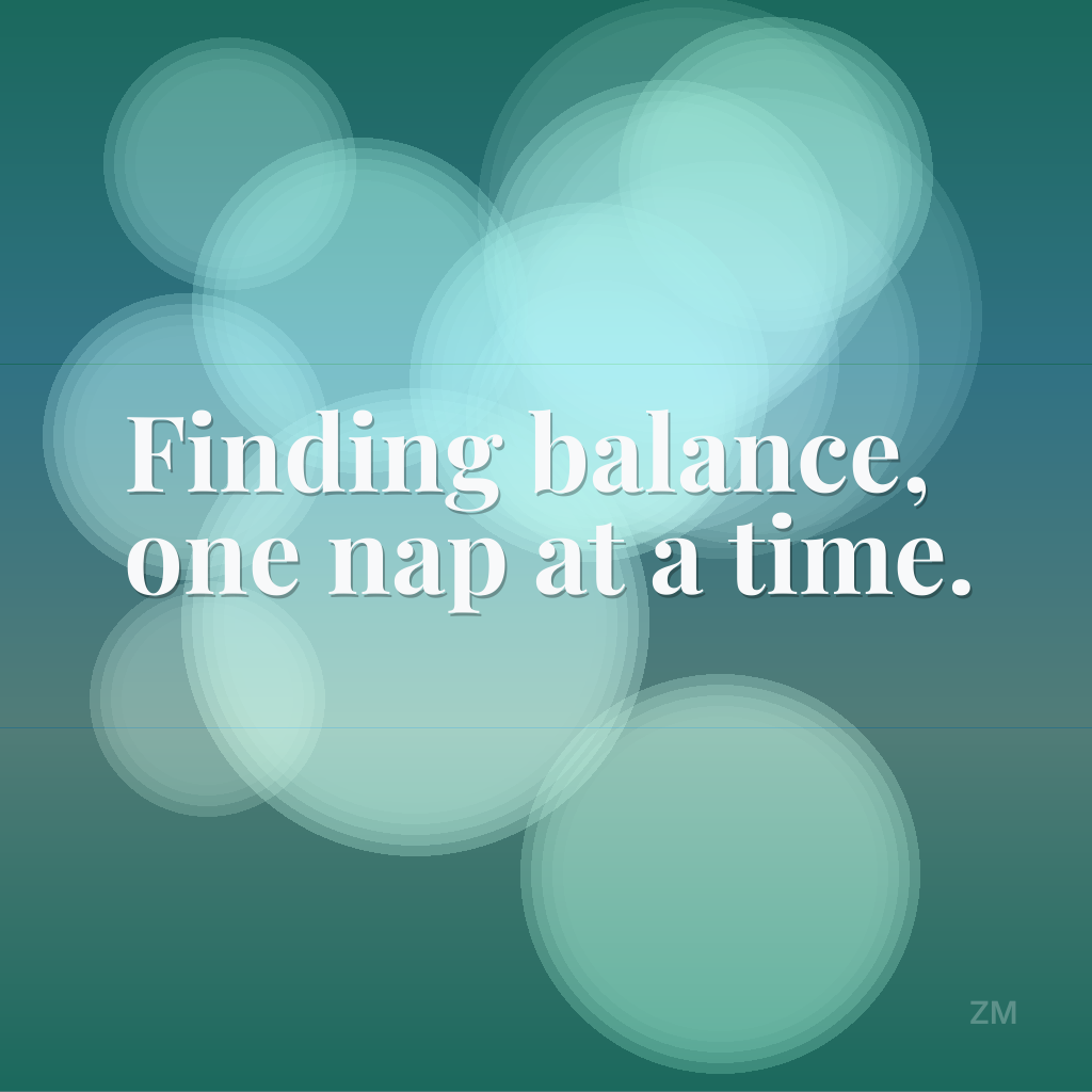 When You Find Balance